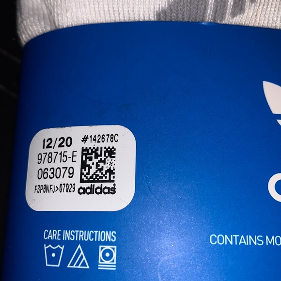Adidas 6 pair white socks NWT - Picture 5 of 5